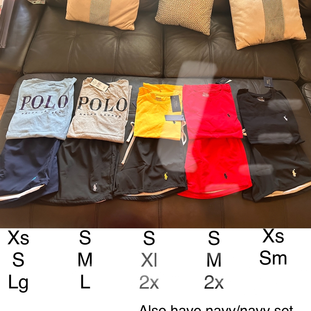 Polo by Ralph Lauren Men's Navy Athletic Shorts